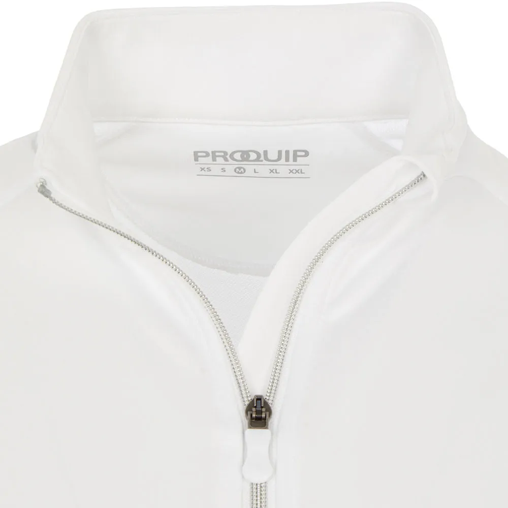 ProQuip Ladies Kristy Full Zip Pullover - White