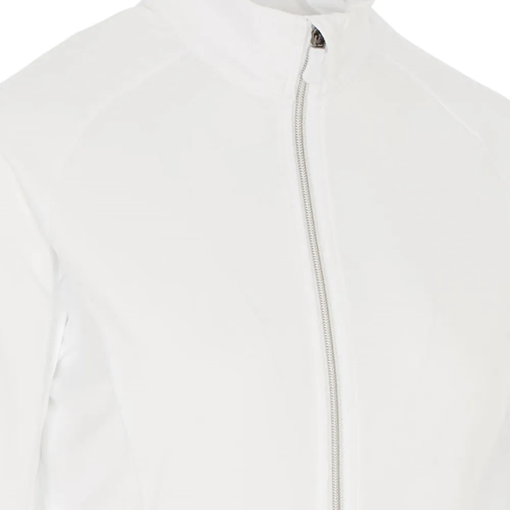 ProQuip Ladies Kristy Full Zip Pullover - White