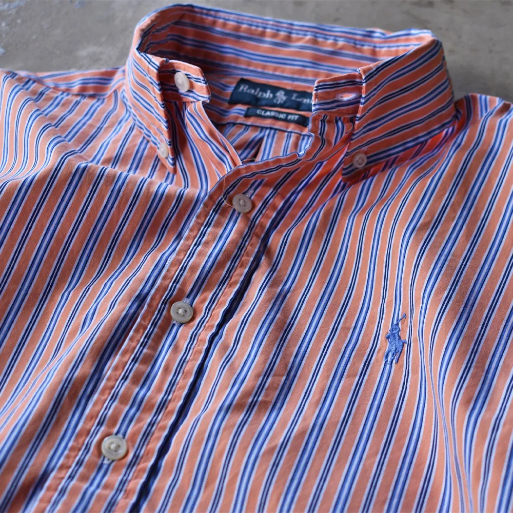 Ralph Lauren/ラルフ ローレン “CLASSIC FIT” マルチストライプ ボタンダウンシャツ　230530