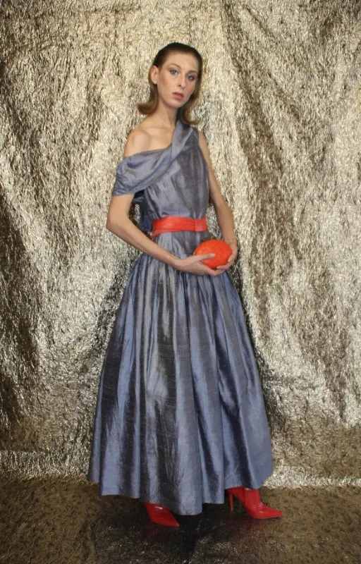 RENT Vintage Grey Cocktail Dress
