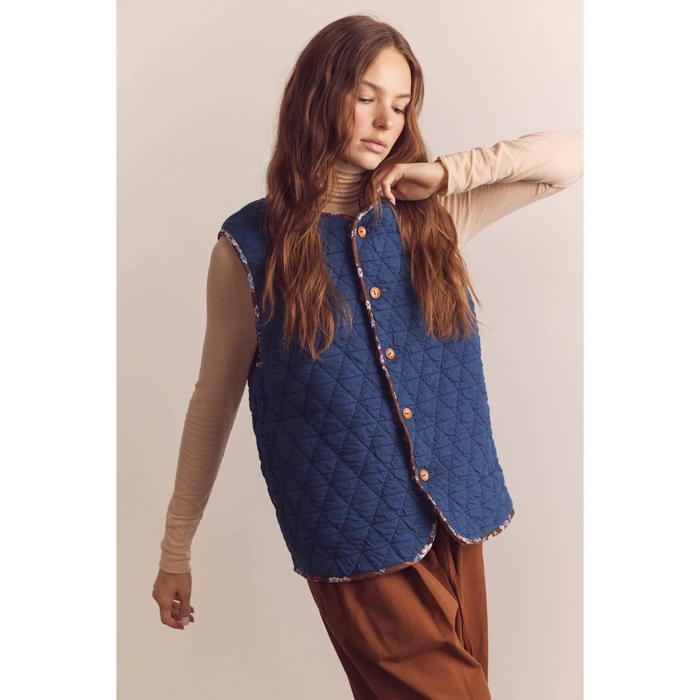 Reversible Wool Gilet
