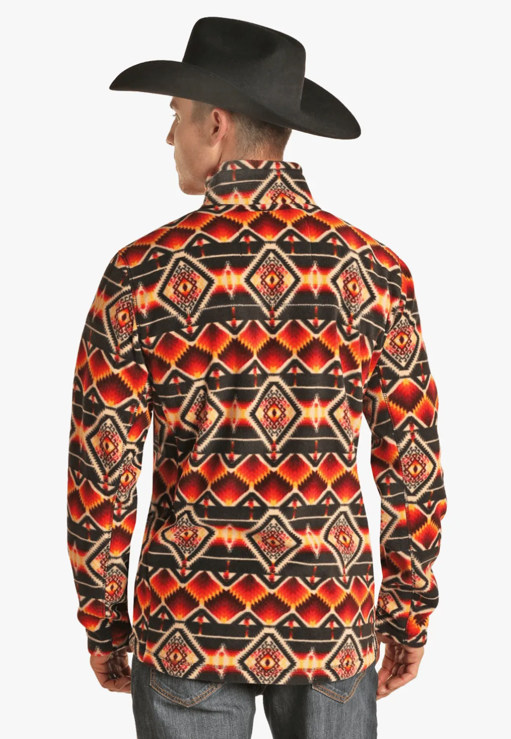 Rock and Roll Mens Aztec Pullover