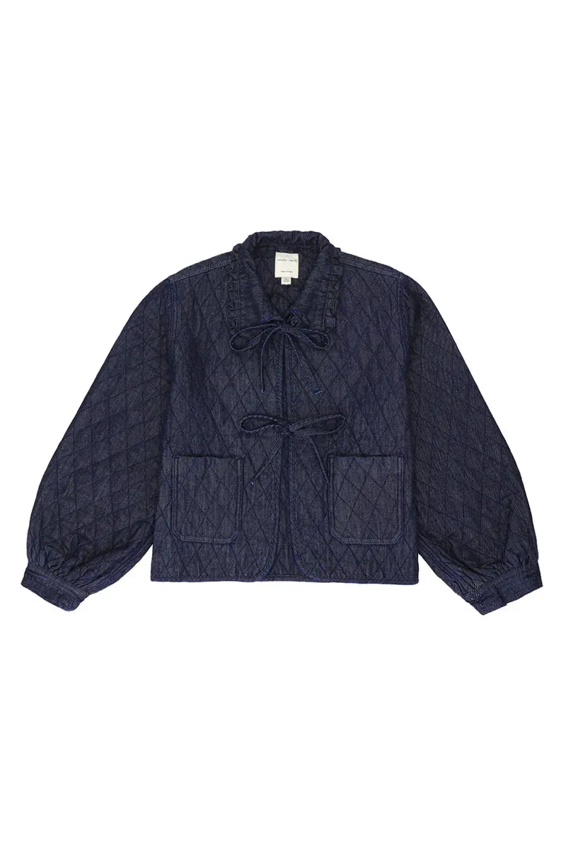 Seventy   Mochi Heidi Jacket Indigo Rinse