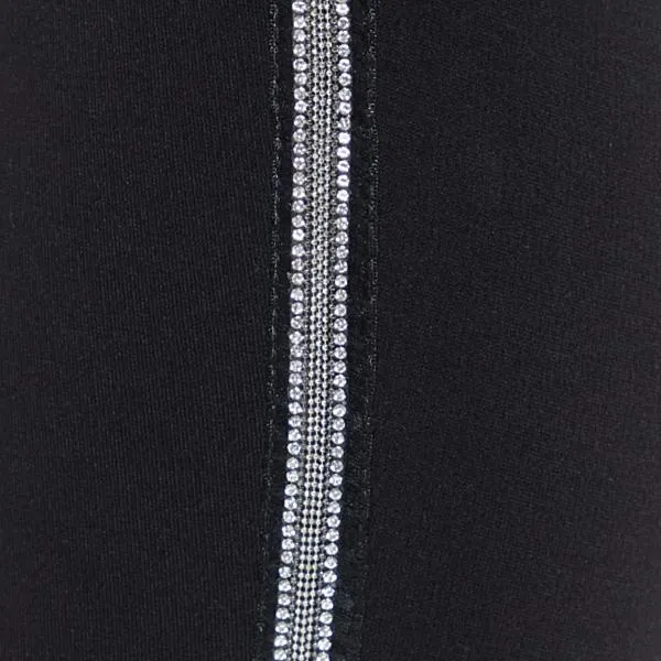Shalon Rhinestone Side Detail Ponte Pants
