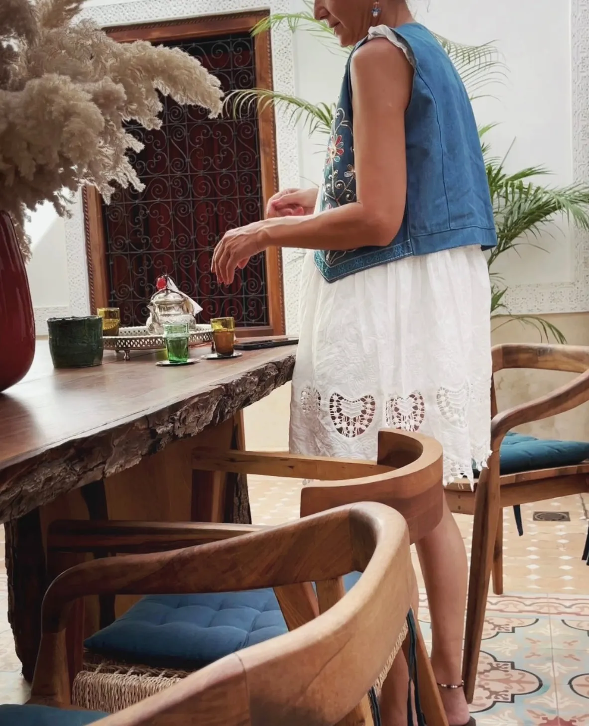SHORT LOOSE STRAP DRESS - WHITE