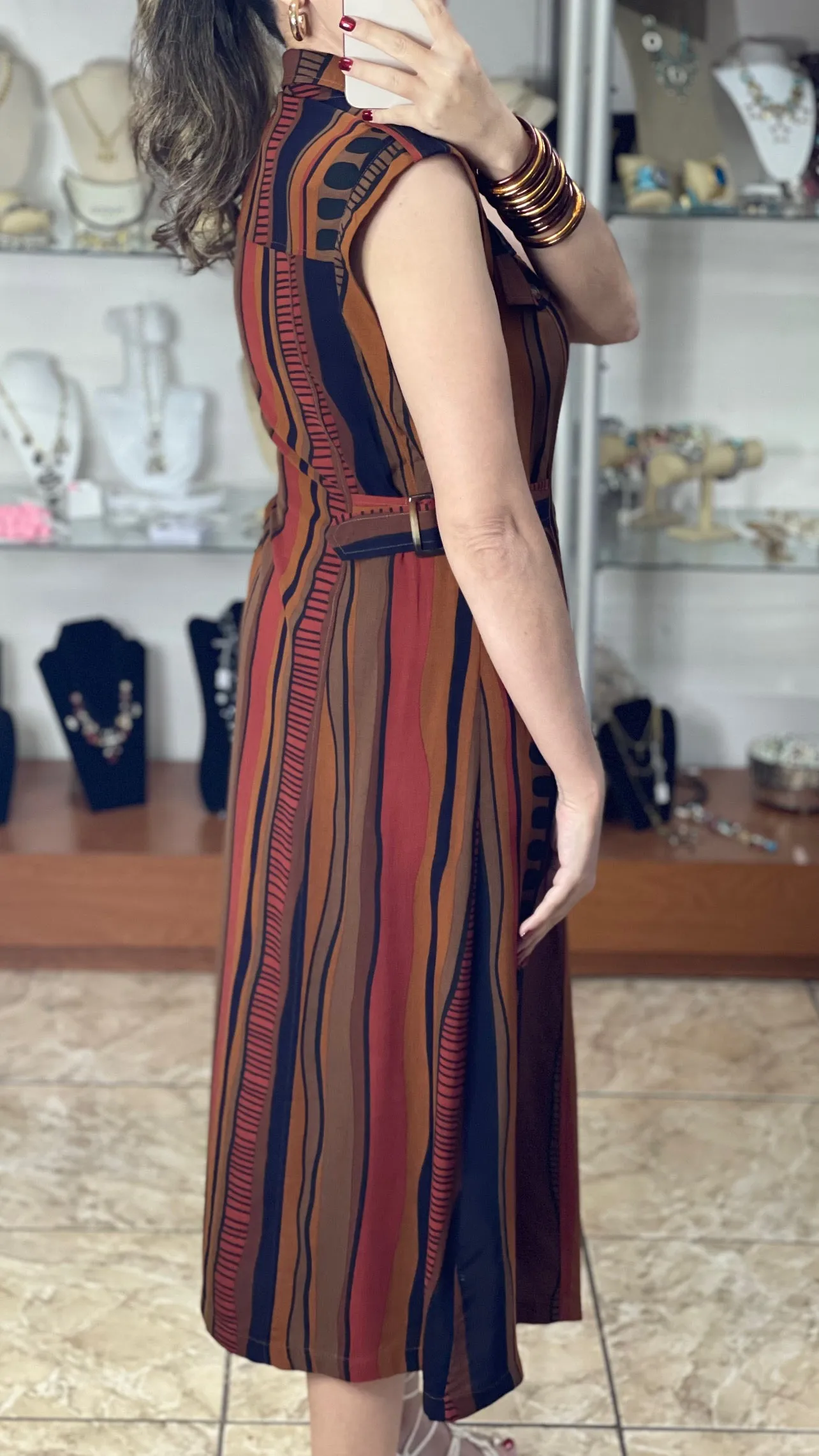 Sleeveless Midi Dress