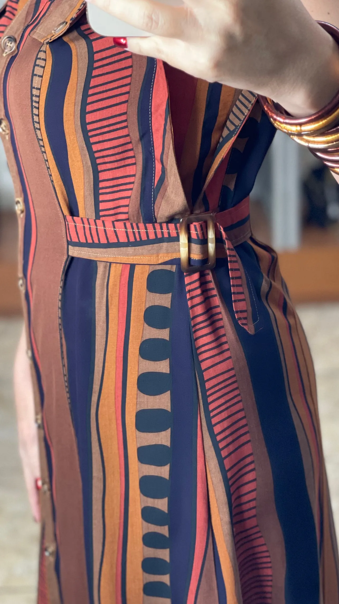 Sleeveless Midi Dress