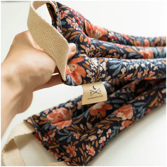 Slow North Neck Wrap - Pom Blossom