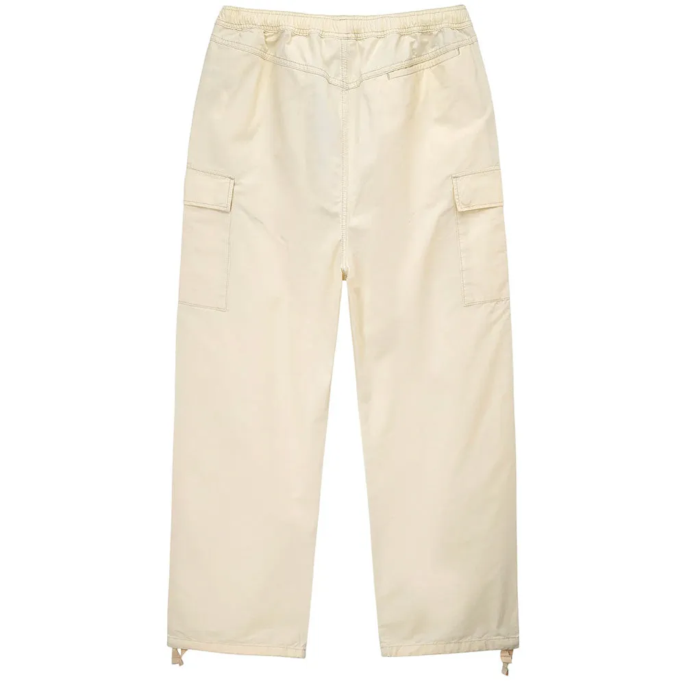 STÜSSY RIPSTOP CARGO BEACH PANT // CREAM