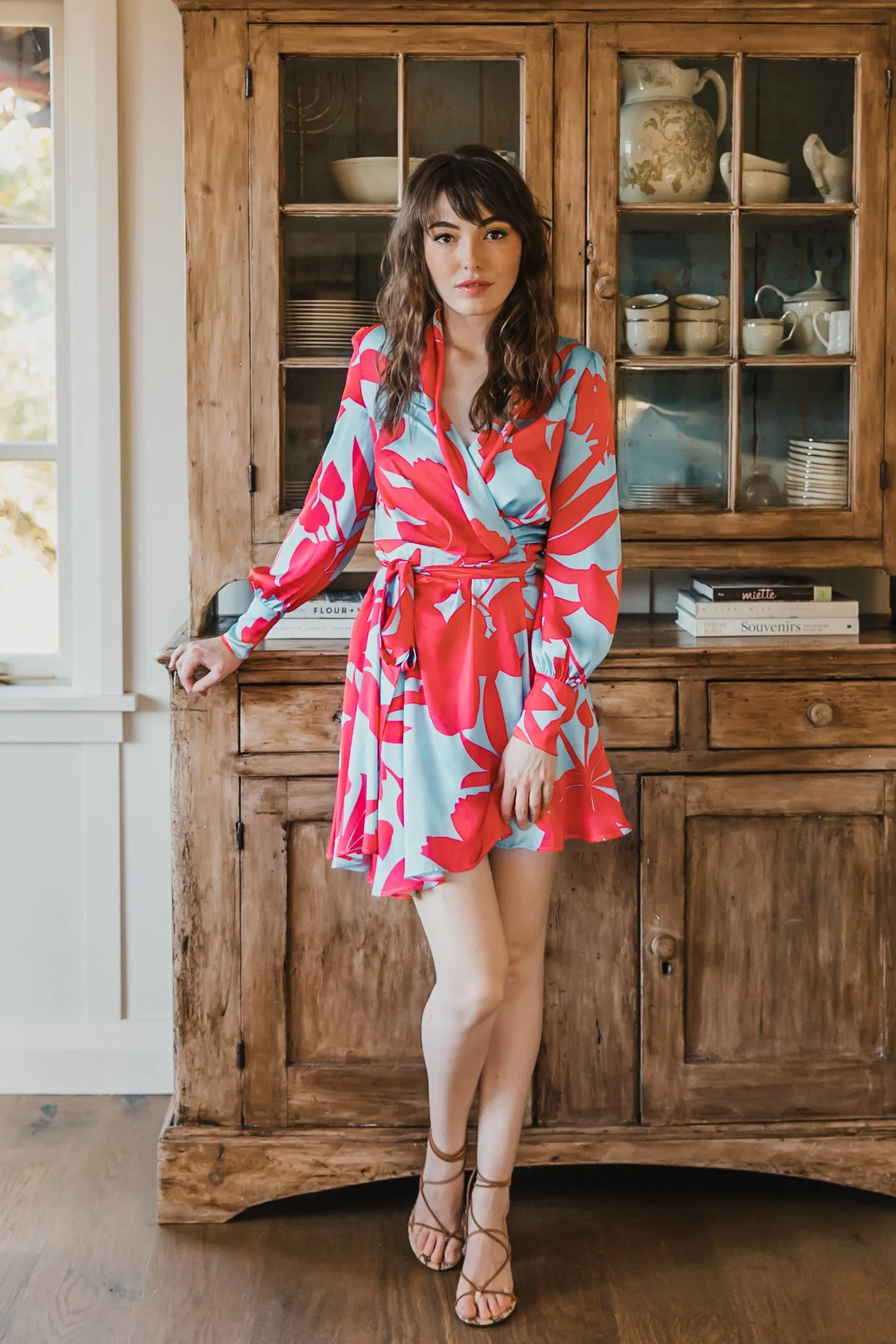 SukiSo Women's Elsa Wrap Dress
