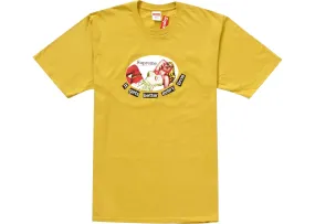 Supreme It Gets Better Every Time Tee Acid Yellow