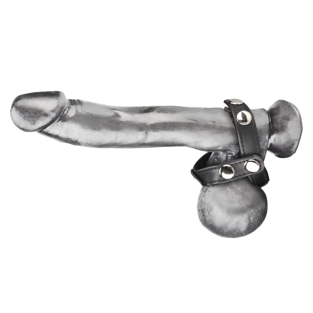 T-Style Cock Ring with Ball Divider