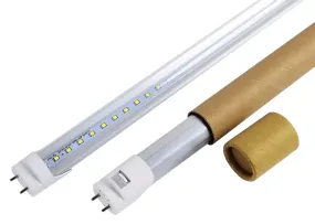 T8 4 Foot LED 22 Watt 3,344 Lumen 6000K - (2 UNITS) Aluminum/Polycarbonate - 12 Year Warranty