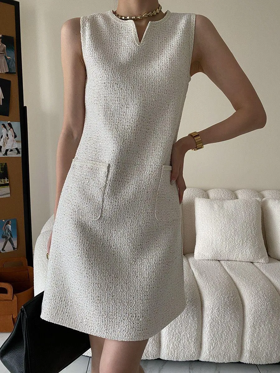 Tanni Tweed Statement Dress