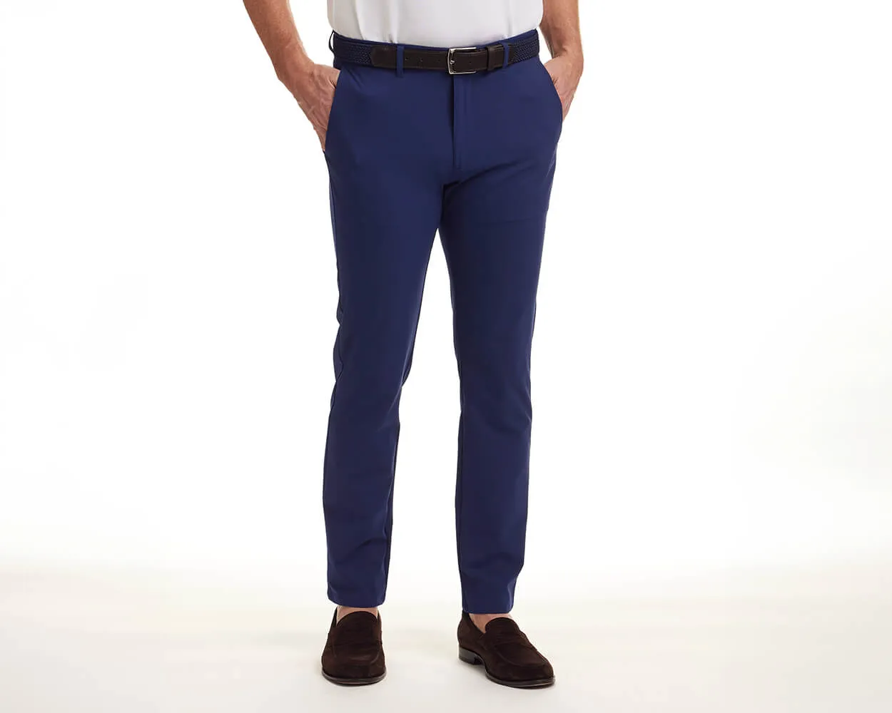 The Garvey Pant: Navy 32" Length