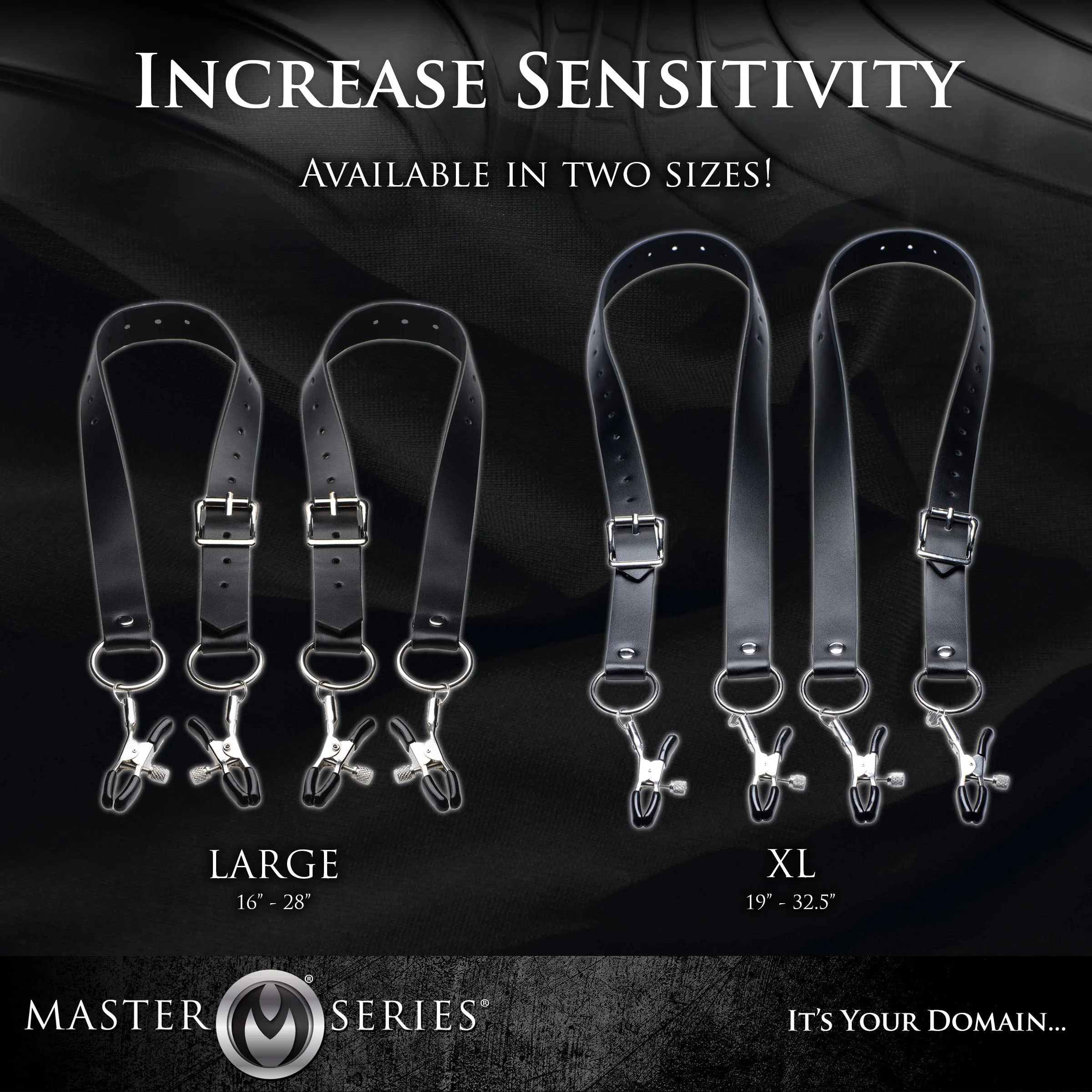 The Spread Labia Spreader Straps with Clamps