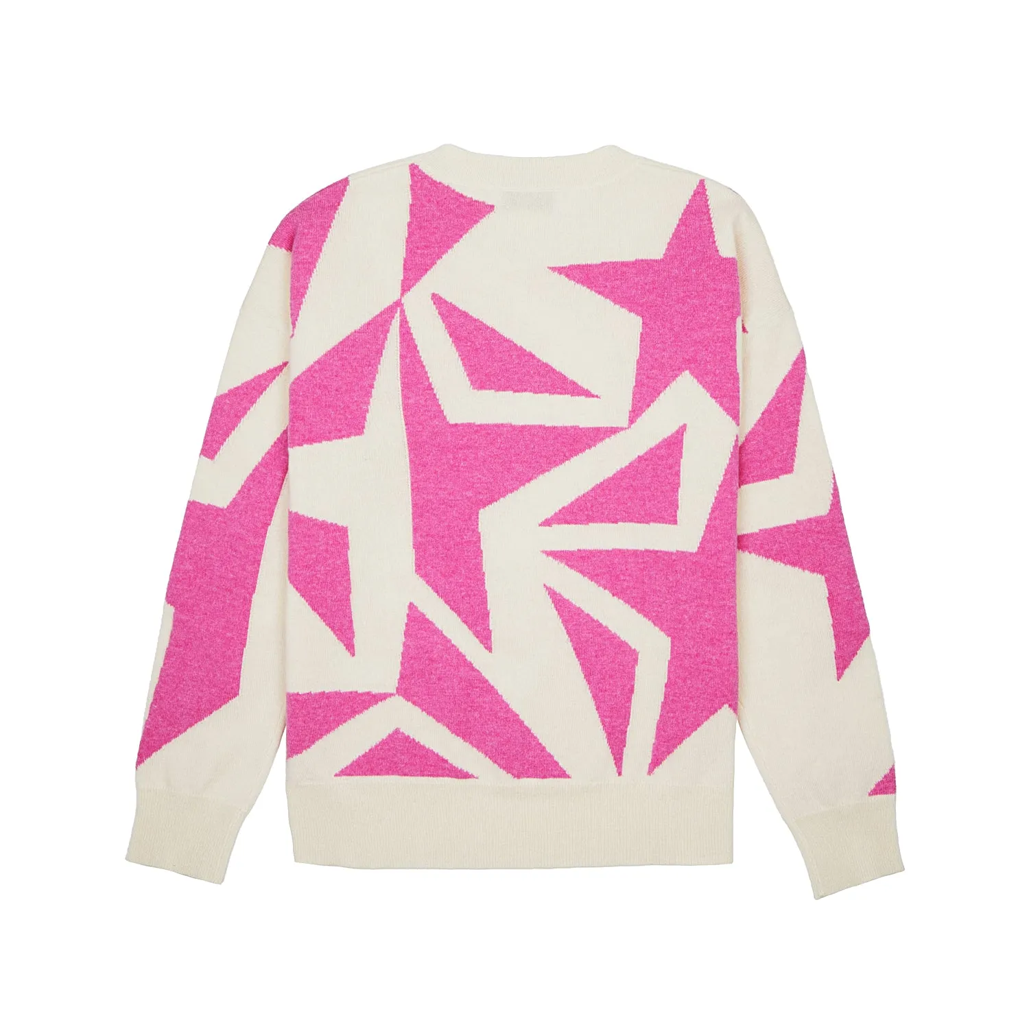 Thebe Star Natural White Cashmere Jumper