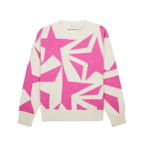 Thebe Star Natural White Cashmere Jumper