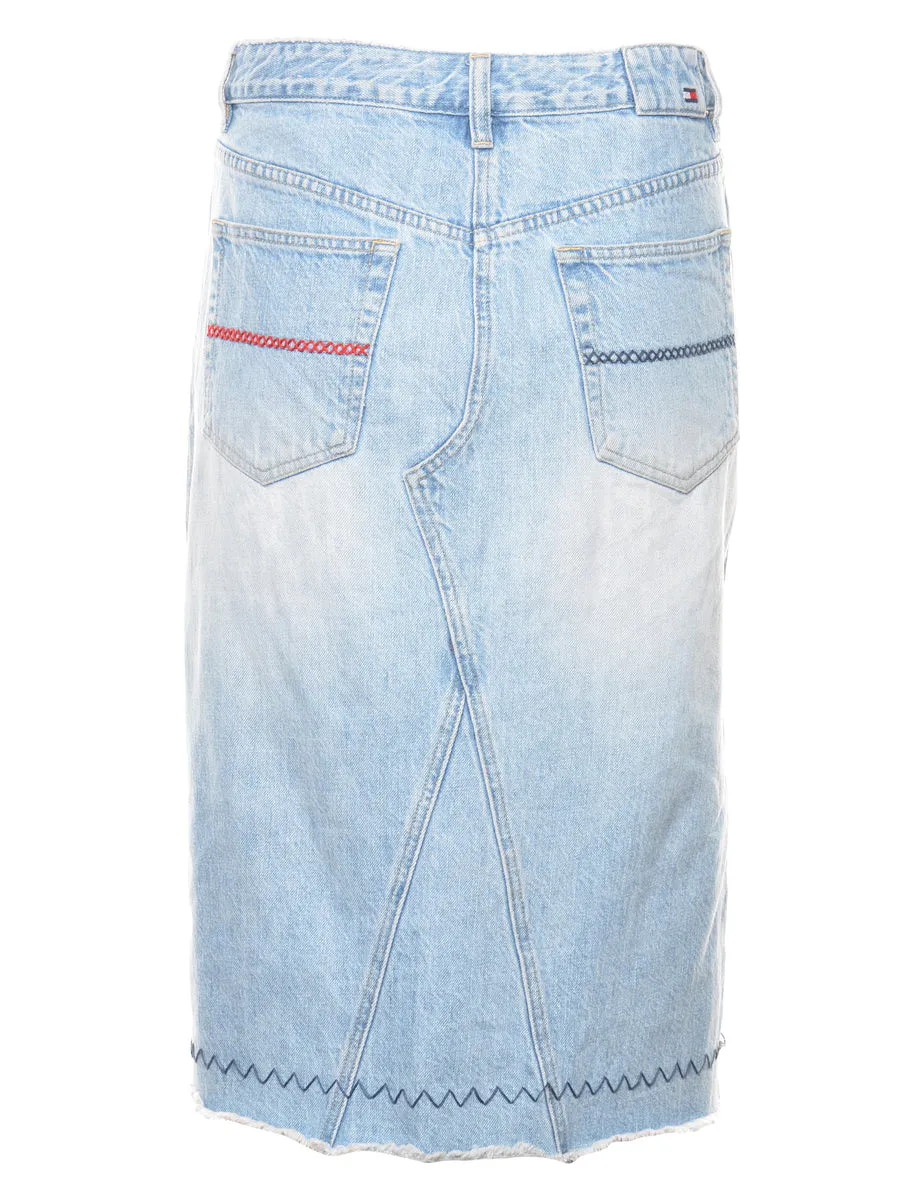 Tommy Hilfiger Denim 1990s Skirt - L