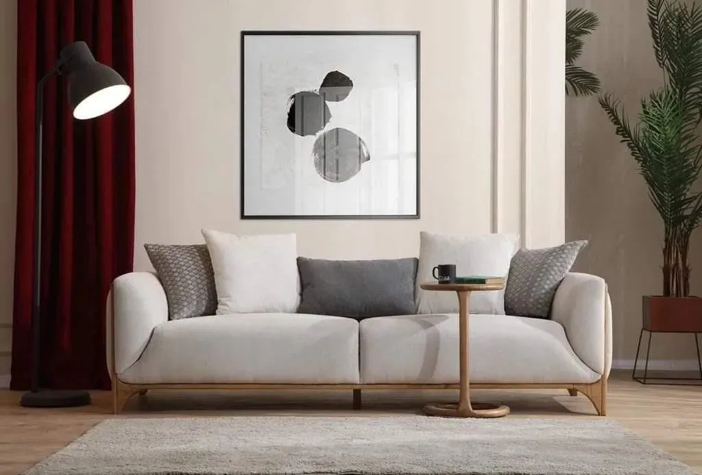 Traditional Interior Design Modern 3 Seater Sofa