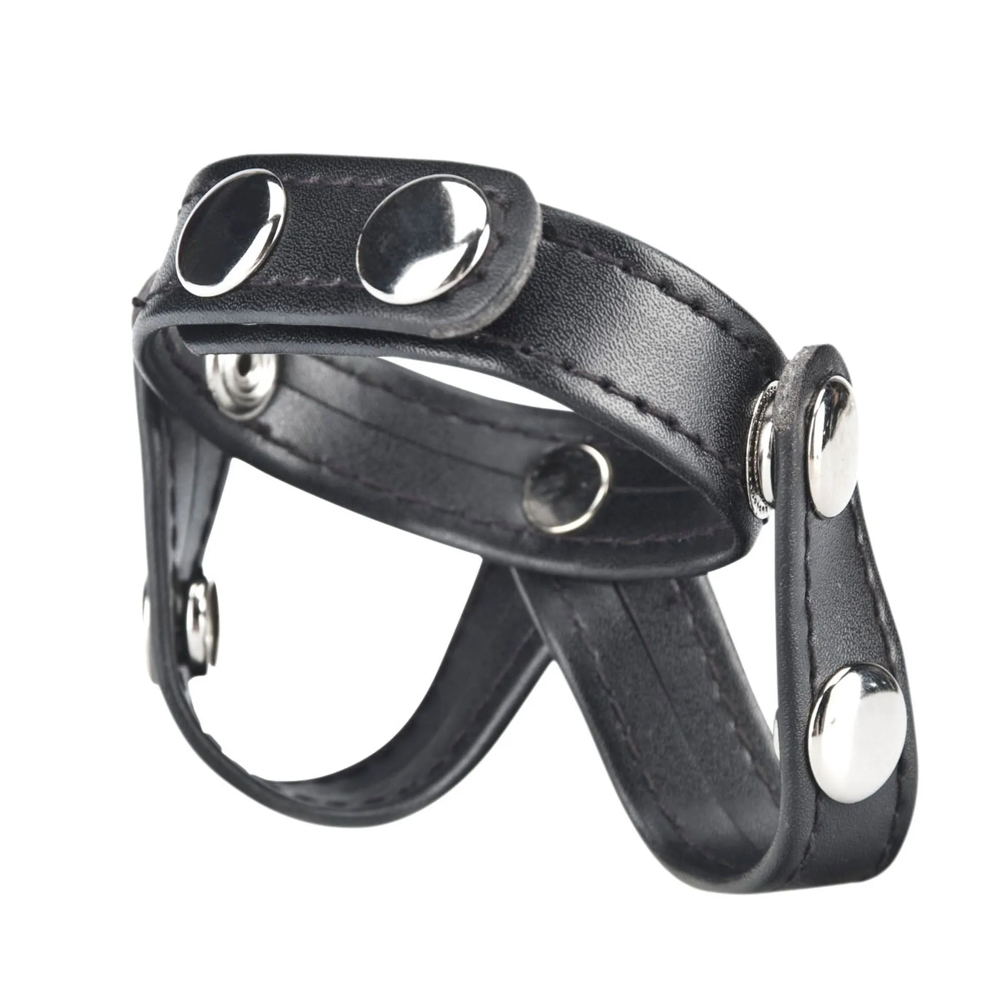 V-Style Cock Ring with Ball Divider