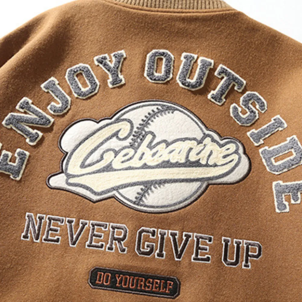 “Vintage Baseball Loose” Jacket
