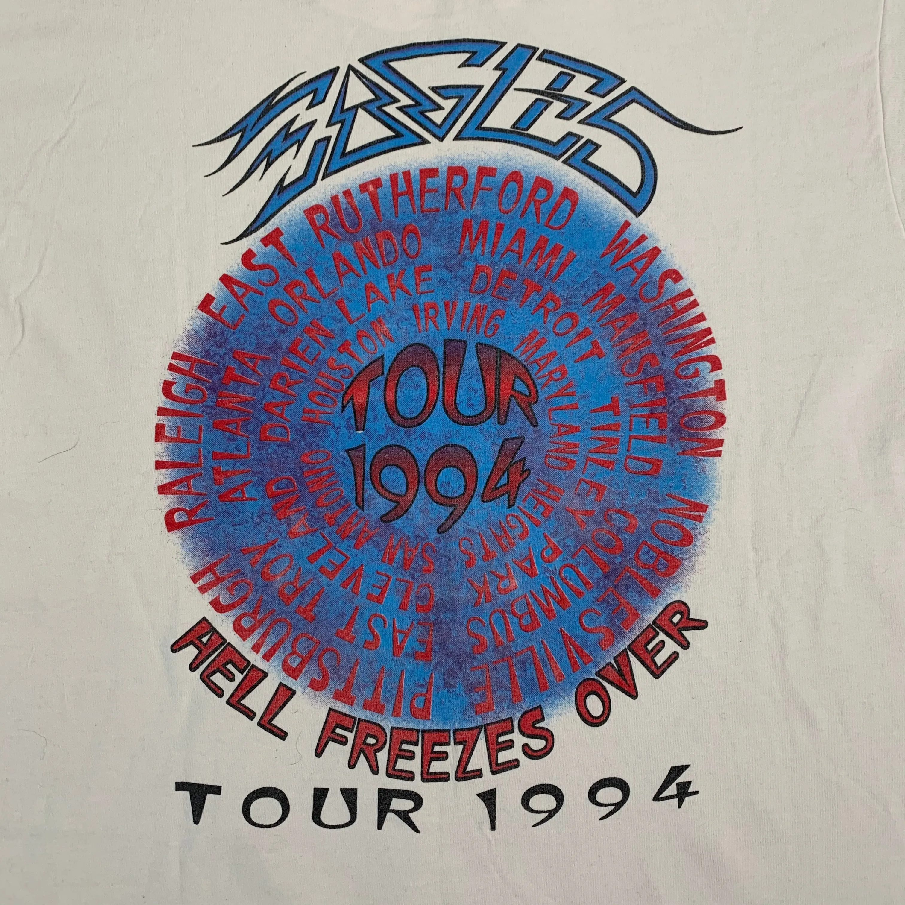 Vintage Eagles "When Hell Freezes Over" T-Shirt