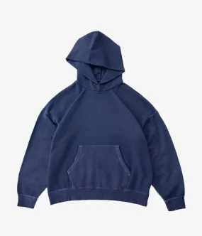 visvim/AMPLUS HOODIE P.O. (UNEVEN DYE) (NAVY)