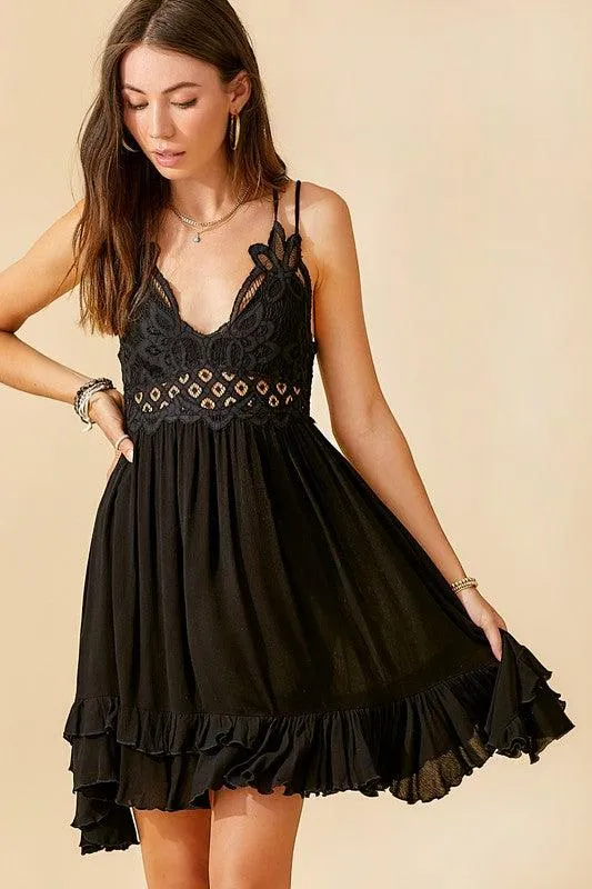Womens Sleeveless Monterey Dress