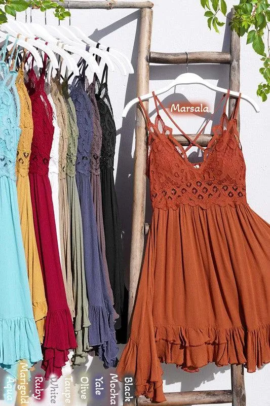 Womens Sleeveless Monterey Dress