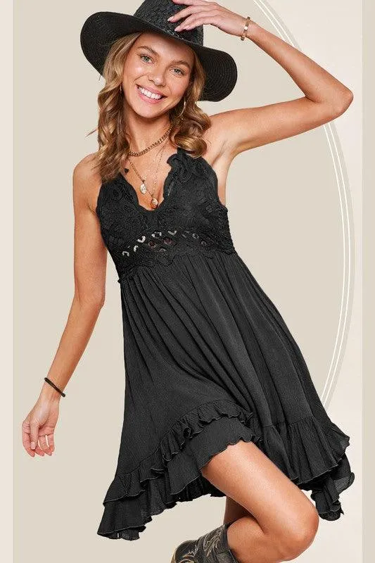 Womens Sleeveless Monterey Dress